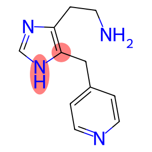 1H-Imidazole-4-ethanamine,  5-(4-pyridinylmethyl)-  (9CI)