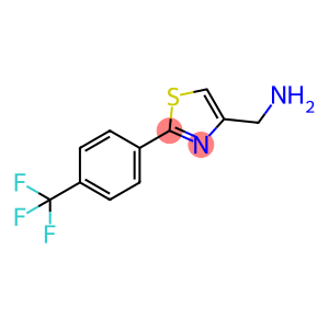[2-[4-(TRIFLUOROMETHYL)PHENYL]-1,3-THIAZOL-4-YL]METHYLAMINE