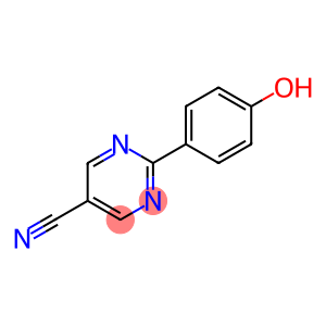 2-(4-hydroxyphenyl)-5-pyrimidinecarbonitrile