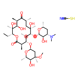 Erythromycin thiocyanate