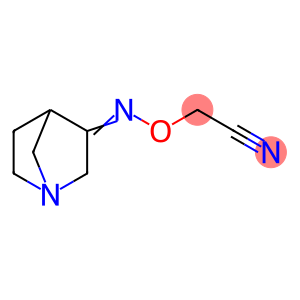 Acetonitrile, [(1-azabicyclo[2.2.1]hept-3-ylideneamino)oxy]- (9CI)