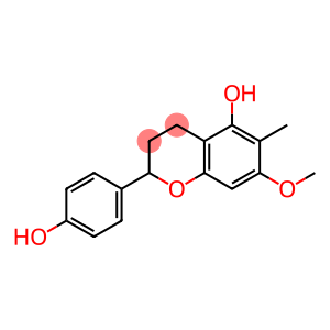 5,4-Dihydroxy-7-methoxy-6-methylflavane