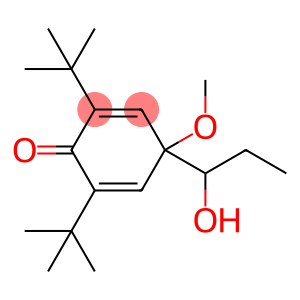 2,5-Cyclohexadien-1-one, 2,6-bis(1,1-dimethylethyl)-4-(1-hydroxypropyl)-4-methoxy-