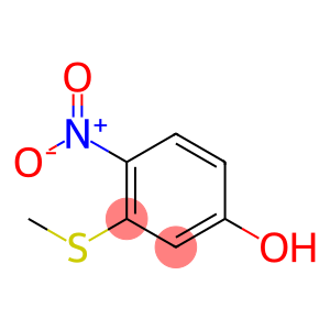 PHENOL, 3-(METHYLTHIO)-4-NITRO-