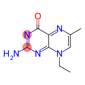 4(8H)-Pteridinone,2-amino-8-ethyl-6-methyl-(9CI)