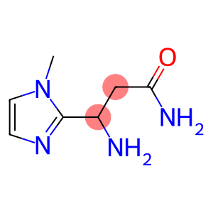 1H-Imidazole-2-propanamide, β-amino-1-methyl-