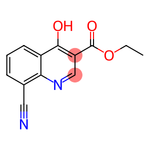 8-CYANO-4-HYDROXYQUINOLINE-3-CARBOXYLIC ACID ETHYL ESTER