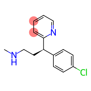 2-Pyridinepropanamine, γ-(4-chlorophenyl)-N-methyl-, (R)- (9CI)