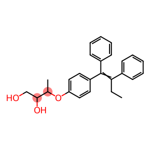 1,2-Butanediol, 3-[4-(1,2-diphenyl-1-buten-1-yl)phenoxy]-