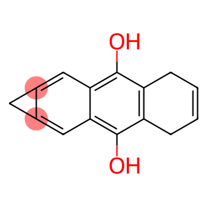 1H-Cycloprop[b]anthracene-3,8-diol, 4,7-dihydro- (9CI)