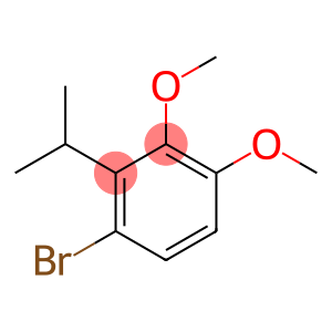 Benzene, 1-bromo-3,4-dimethoxy-2-(1-methylethyl)-