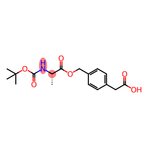 2-[4-({[(2S)-2-{[(tert-butoxy)carbonyl]amino}propanoyl]oxy}methyl)phenyl]acetic acid