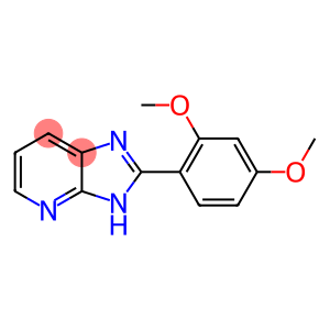 3H-Imidazo[4,5-b]pyridine, 2-(2,4-dimethoxyphenyl)-