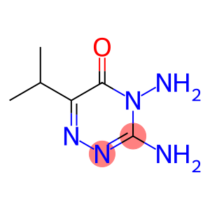 1,2,4-Triazin-5(4H)-one, 3,4-diamino-6-(1-methylethyl)-