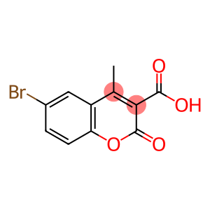 6-Bromo-4-methyl-2-oxo-2H-1-benzopyran-3-carboxylic acid