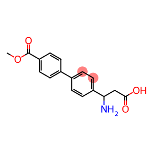 [1,1'-Biphenyl]-4-propanoic acid, β-amino-4'-(methoxycarbonyl)-