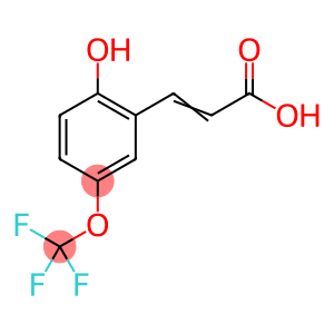 2-Hydroxy-5-(trifluoromethoxy)cinnamic acid