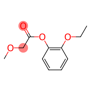 Acetic acid, methoxy-, 2-ethoxyphenyl ester (9CI)