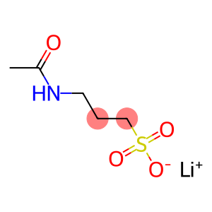 lithium 3-(acetylamino)propanesulphonate