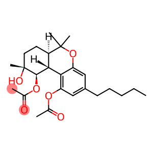 1,2-dihydroxyhexahydrocannabinol acetate