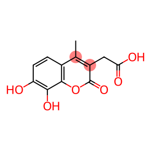 2-(7,8-dihydroxy-4-methyl-2-oxo-2H-chromen-3-yl)acetic acid