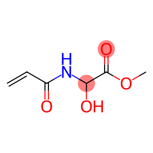 Acetic acid, 2-hydroxy-2-[(1-oxo-2-propen-1-yl)amino]-, methyl ester