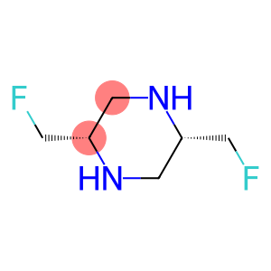 Piperazine, 2,5-bis(fluoromethyl)-, cis- (9CI)