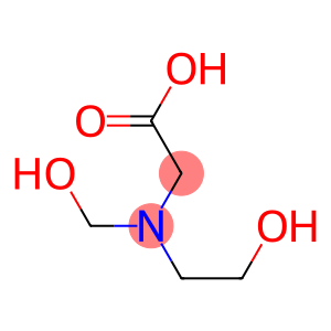 Glycine, N-(2-hydroxyethyl)-N-(hydroxymethyl)- (9CI)