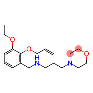 4-Morpholinepropanamine, N-[[3-ethoxy-2-(2-propen-1-yloxy)phenyl]methyl]-