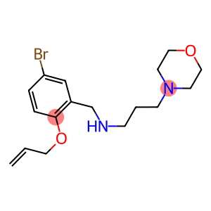 N-[2-(allyloxy)-5-bromobenzyl]-N-[3-(4-morpholinyl)propyl]amine