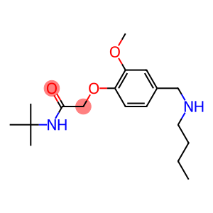 N-(tert-butyl)-2-{4-[(butylamino)methyl]-2-methoxyphenoxy}acetamide