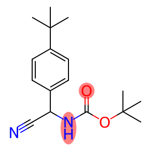 tert-butyl N-[(4-tert-butylphenyl)-cyanomethyl]carbamate