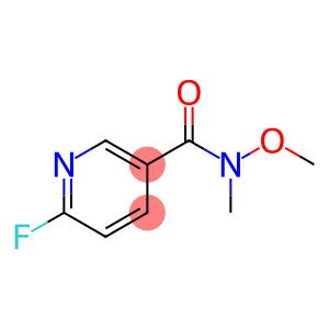 3-Pyridinecarboxamide, 6-fluoro-N-methoxy-N-methyl-