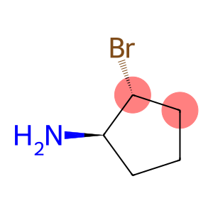 Cyclopentanamine, 2-bromo-, (1R,2R)-rel- (9CI)