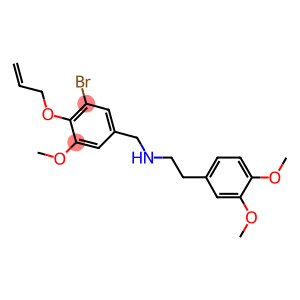 N-[4-(allyloxy)-3-bromo-5-methoxybenzyl]-N-[2-(3,4-dimethoxyphenyl)ethyl]amine