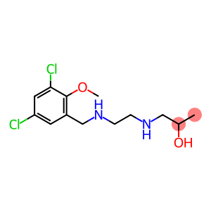 1-({2-[(3,5-dichloro-2-methoxybenzyl)amino]ethyl}amino)-2-propanol