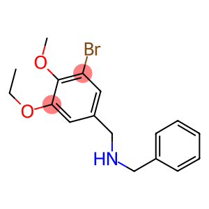 N-benzyl-N-(3-bromo-5-ethoxy-4-methoxybenzyl)amine