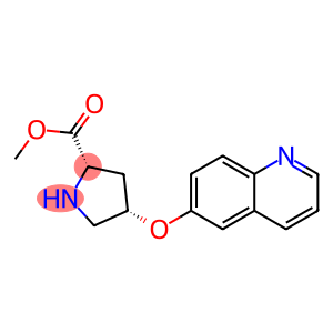 (2S,4S)-Methyl 4-(quinolin-6-yloxy)pyrrolidine-2-carboxylate