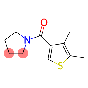 Pyrrolidine, 1-[(4,5-dimethyl-3-thienyl)carbonyl]- (9CI)