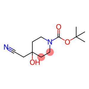 1-Piperidinecarboxylic acid, 4-(cyanomethyl)-4-hydroxy-, 1,1-dimethylethyl ester