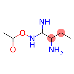 Butanimidamide,  N-(acetyloxy)-2-amino-