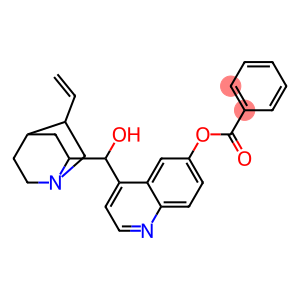 [4-[(5-ethenyl-1-azabicyclo[2.2.2]oct-7-yl)-hydroxy-methyl]quinolin-6- yl] benzoate