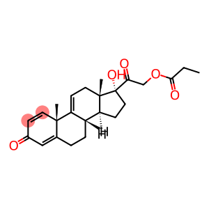 Pregna-1,4,9(11)-triene-3,20-dione, 17-hydroxy-21-(1-oxopropoxy)-