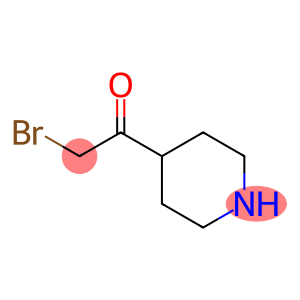 Ethanone, 2-bromo-1-(4-piperidinyl)-