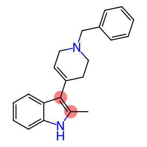 3-(1-BENZYL-1,2,3,6-TETRAHYDRO-PYRIDIN-4-YL)-2-METHYL-1H-INDOLE
