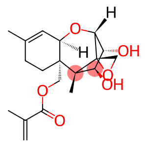 Trichothec-9-ene-3,4,15-triol, 12,13-epoxy-, 15-(2-methyl-2-propenoate), (3α,4β)- (9CI)
