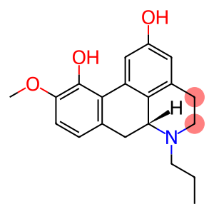 4H-Dibenzo[de,g]quinoline-2,11-diol, 5,6,6a,7-tetrahydro-10-methoxy-6-propyl-, (6aR)-
