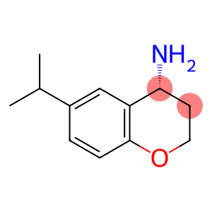 (4R)-6-(PROPAN-2-YL)-3,4-DIHYDRO-2H-1-BENZOPYRAN-4-AMINE