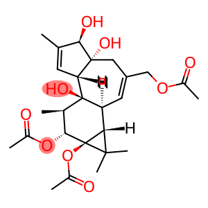 (1aR)-3-(Acetyloxy)methyl-1aα,1bβ,4,4a,5,7aα,7b,8,9,9a-decahydro-1,1,6,8α-tetramethyl-1H-cyclopropa[3,4]benz[1,2-e]azulene-4aβ,5α,7bα,9β,9aα-pentol 9,9a-diacetate