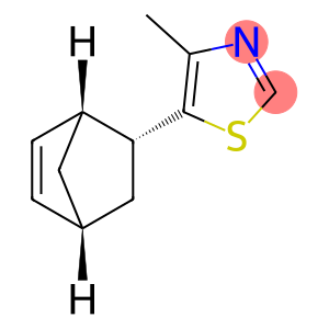 Thiazole, 5-(1R,2R,4R)-bicyclo[2.2.1]hept-5-en-2-yl-4-methyl-, rel- (9CI)